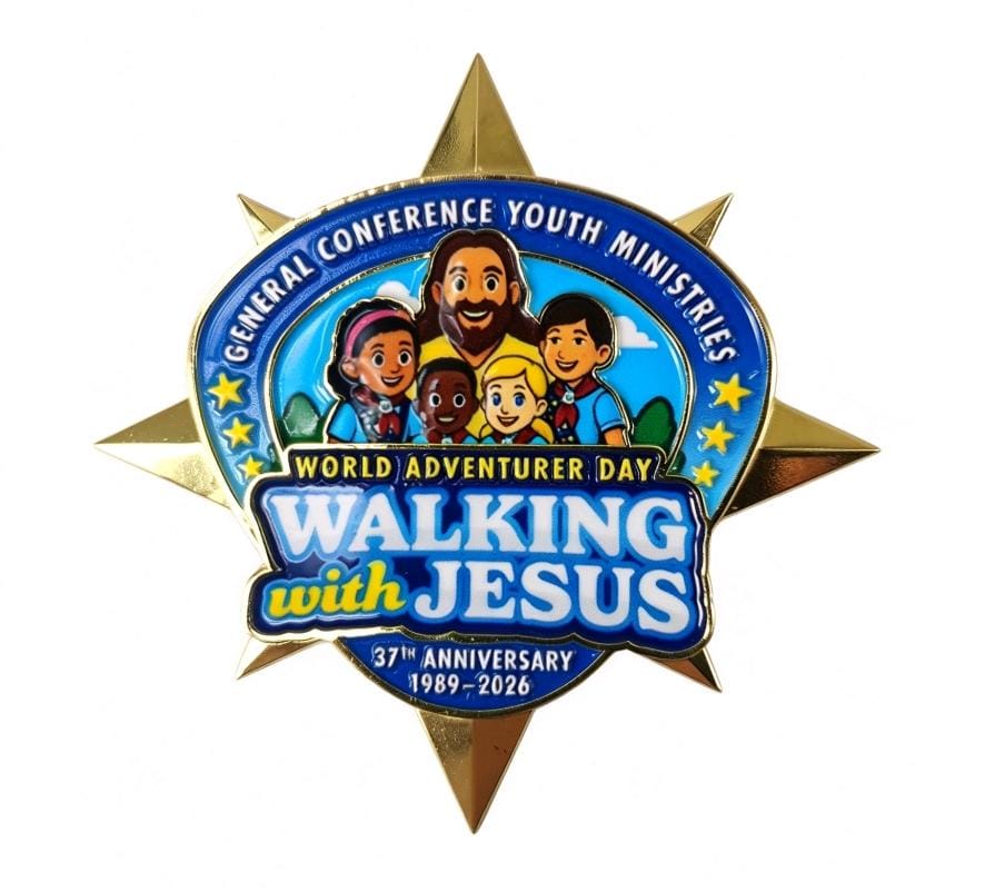World Adventurer Day Pin